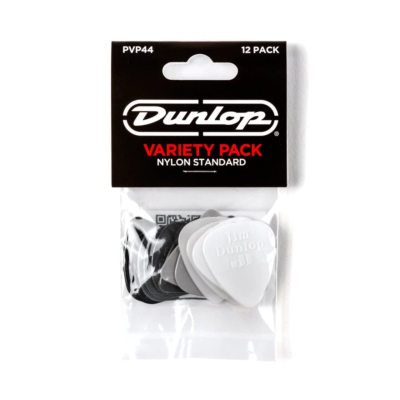 Dunlop PVP44 Nylon Standard Picks Variety Pack - 12 Pack