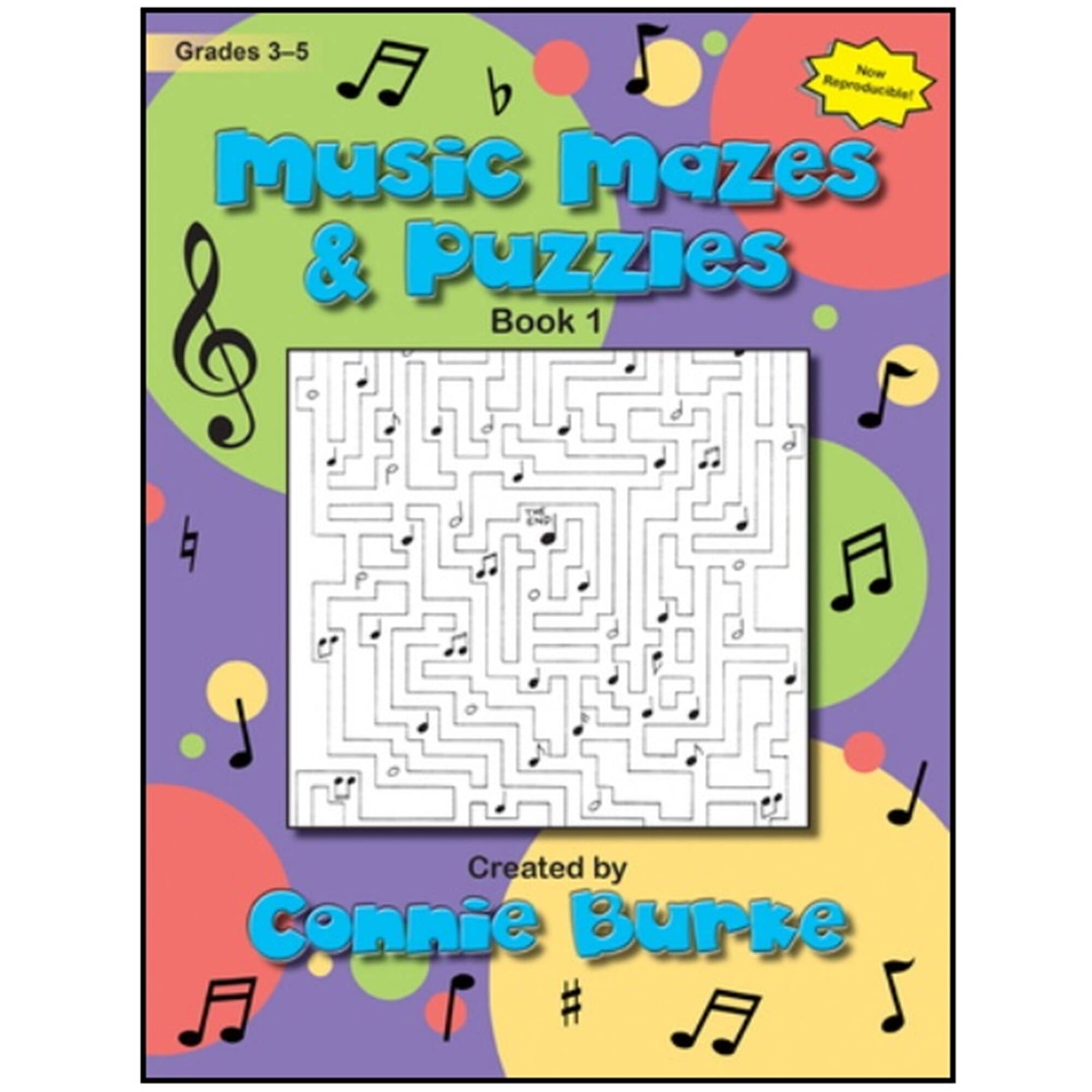 Music Mazes & Puzzles Burke - Book I
