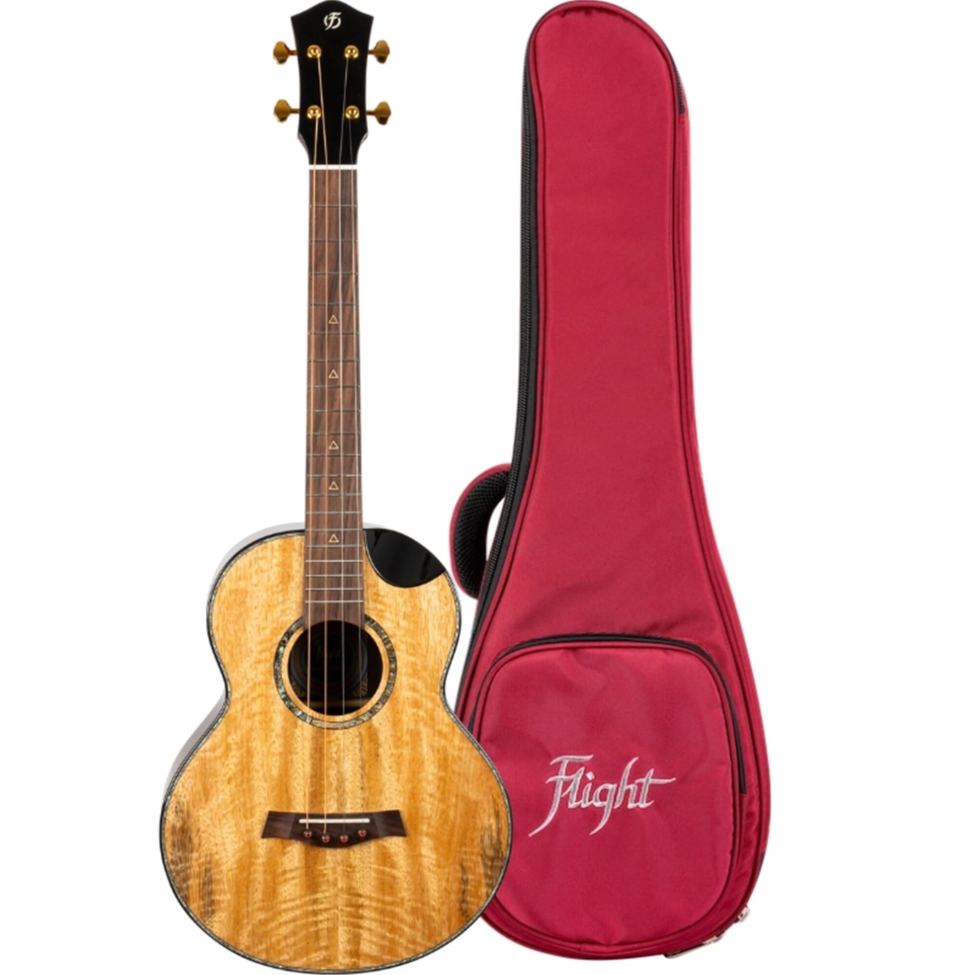 Flight Maia Luxe Baritone EQ-A Ukulele