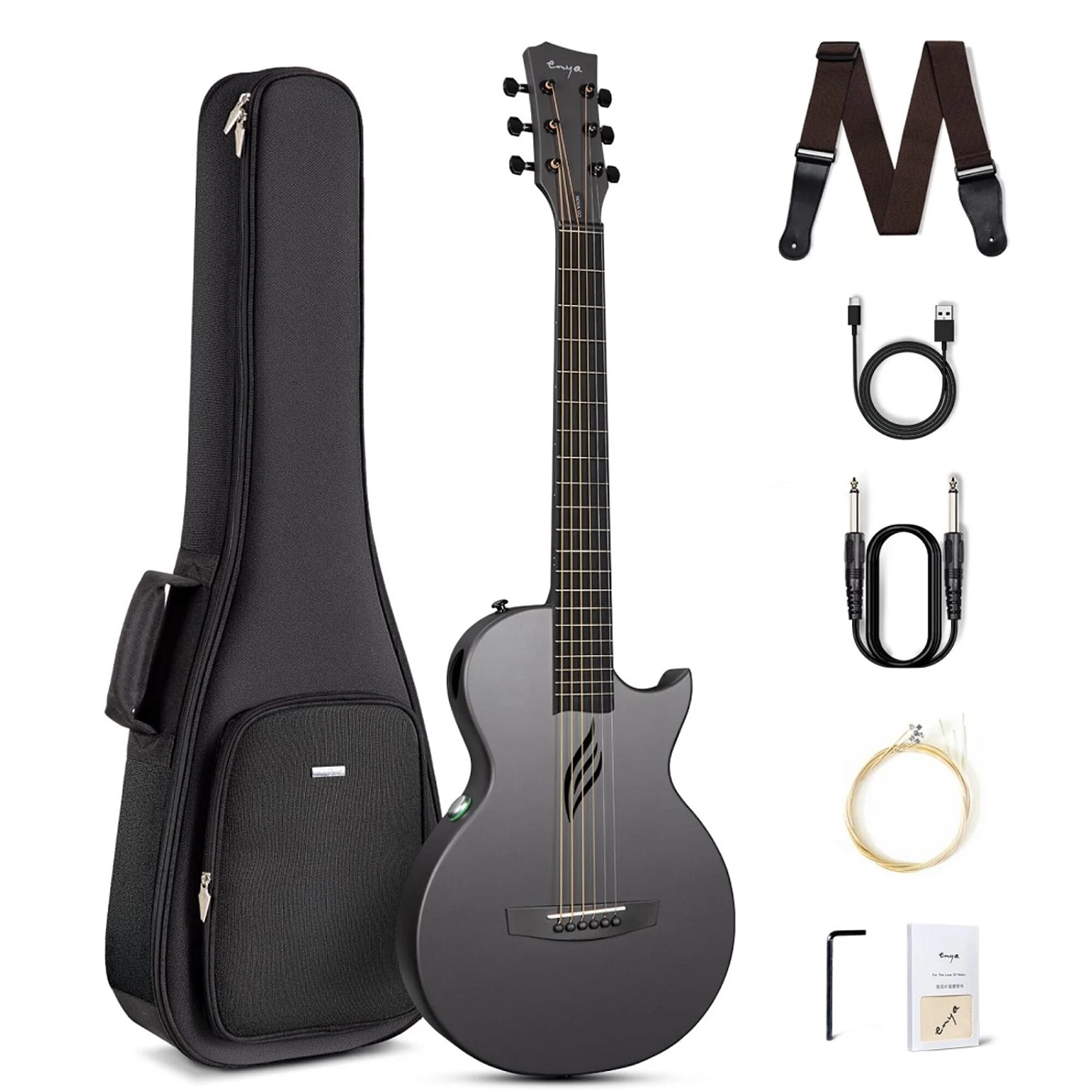 Enya Nova Go SP1 Smart Guitar - Black