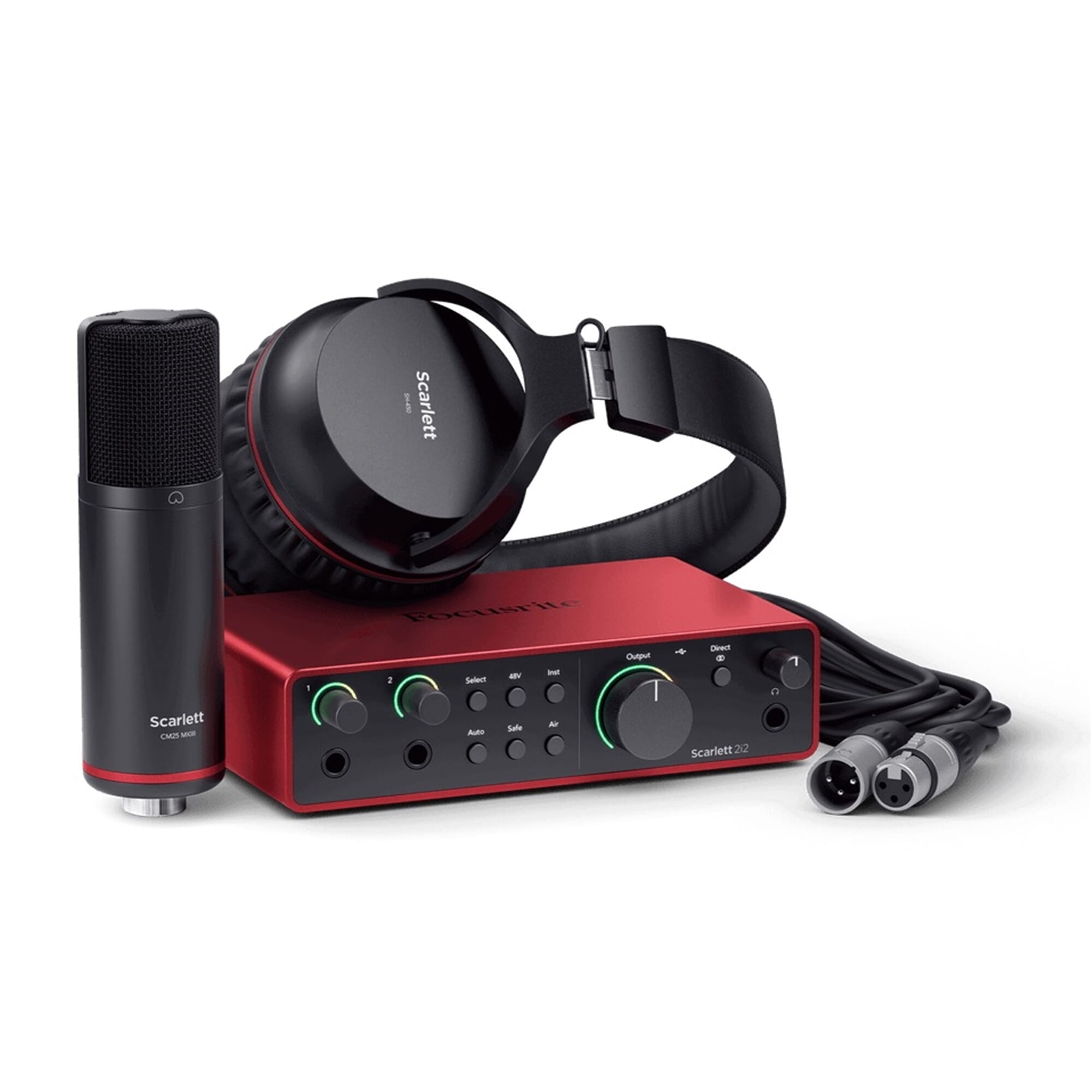 Focusrite Scarlett 2i2 Studio 4th Gen Pack
