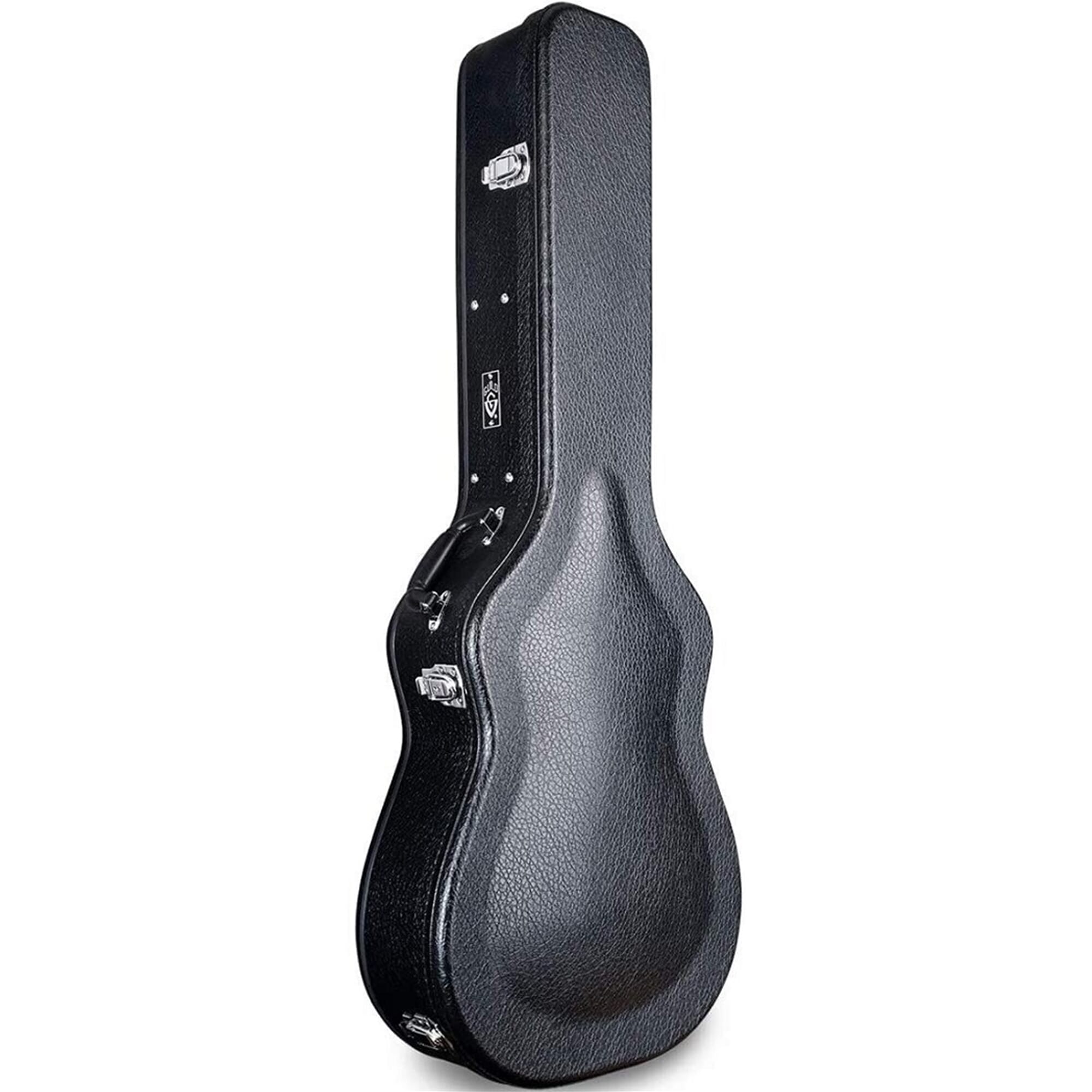 Humicase Premium Humidified Archtop Wood Case- Jumbo Size