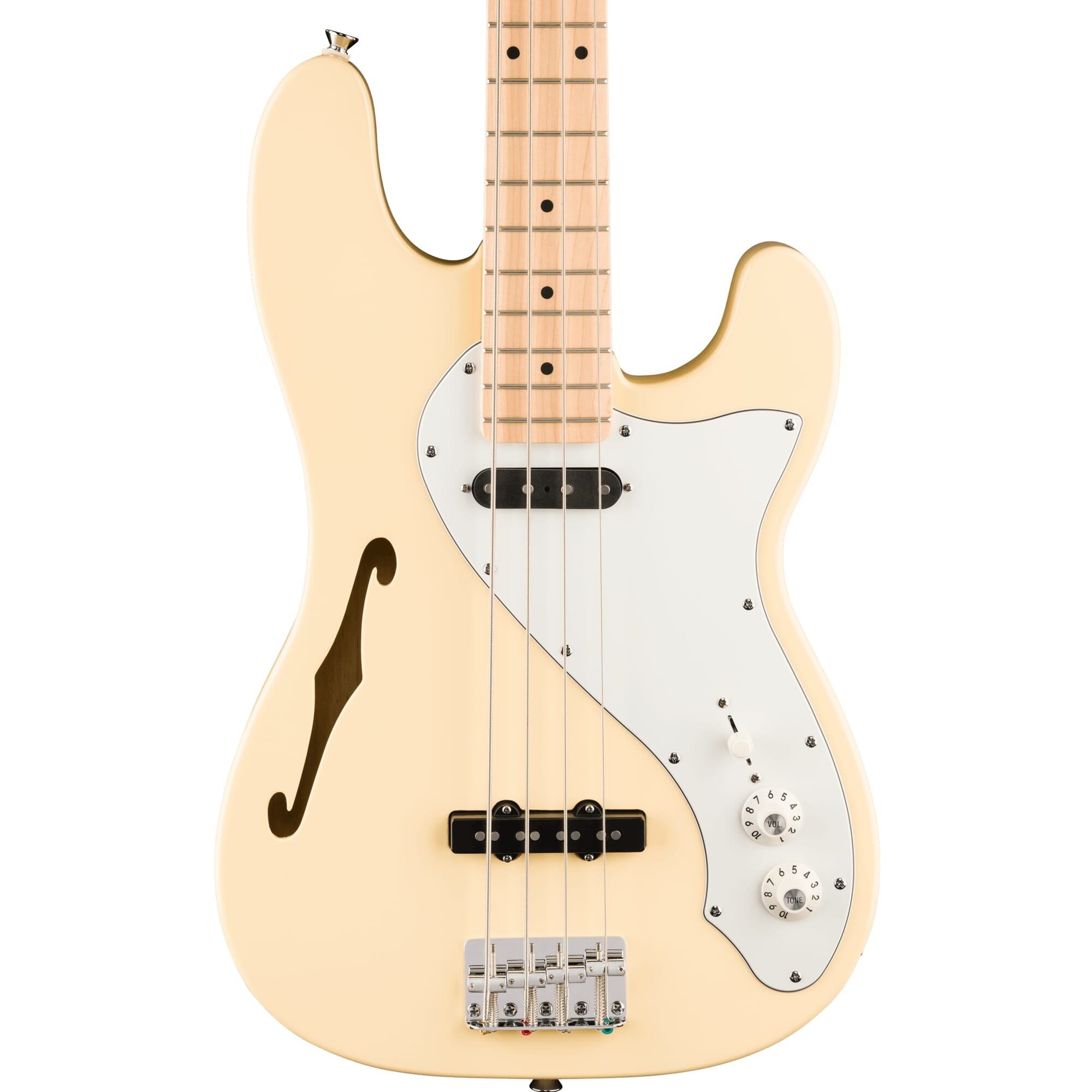 Paranormal Precision Bass® Thinline SJ Vintage White
