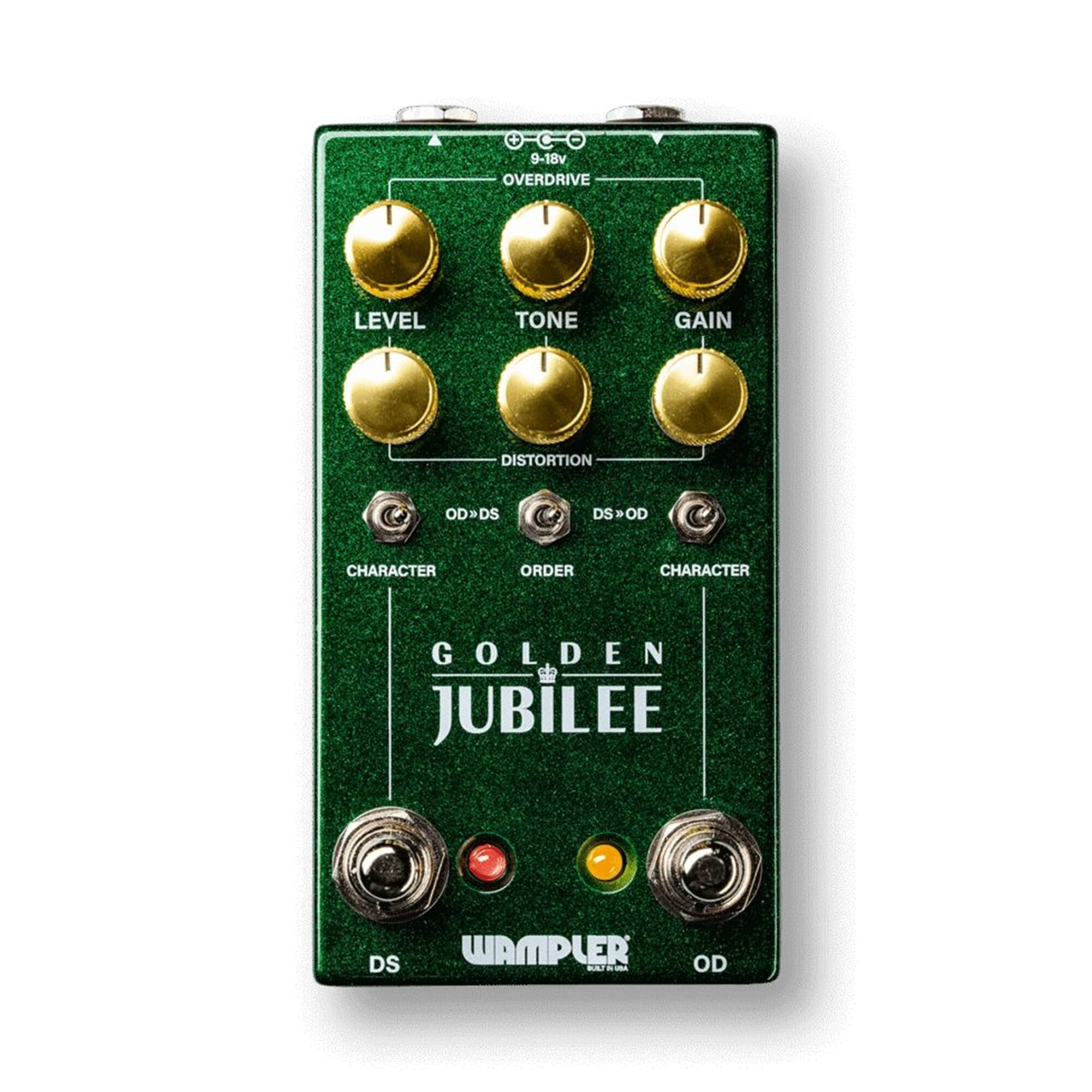 Wampler  Golden Jubilee Dual Overdrive & Distortion Pedal