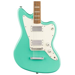 Squier Paranormal Baritone Jazzmaster® HH, Laurel Fingerboard, Parchment Pickguard, Sea Foam Green
