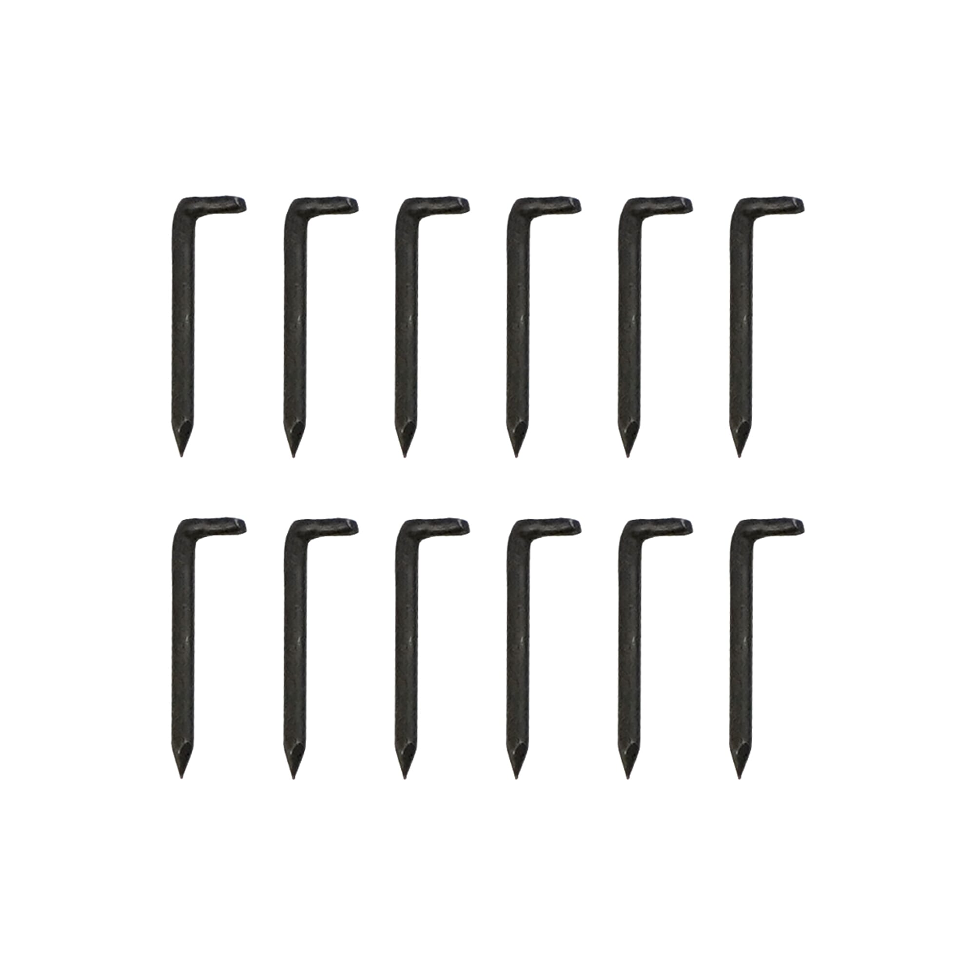 Gold Tone Railroad Spikes - 12 Pack