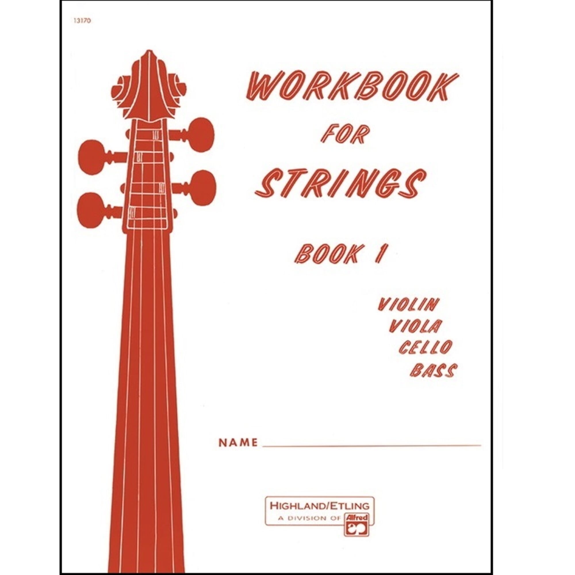 Workbook For Strings - Etling - Cello Book 1