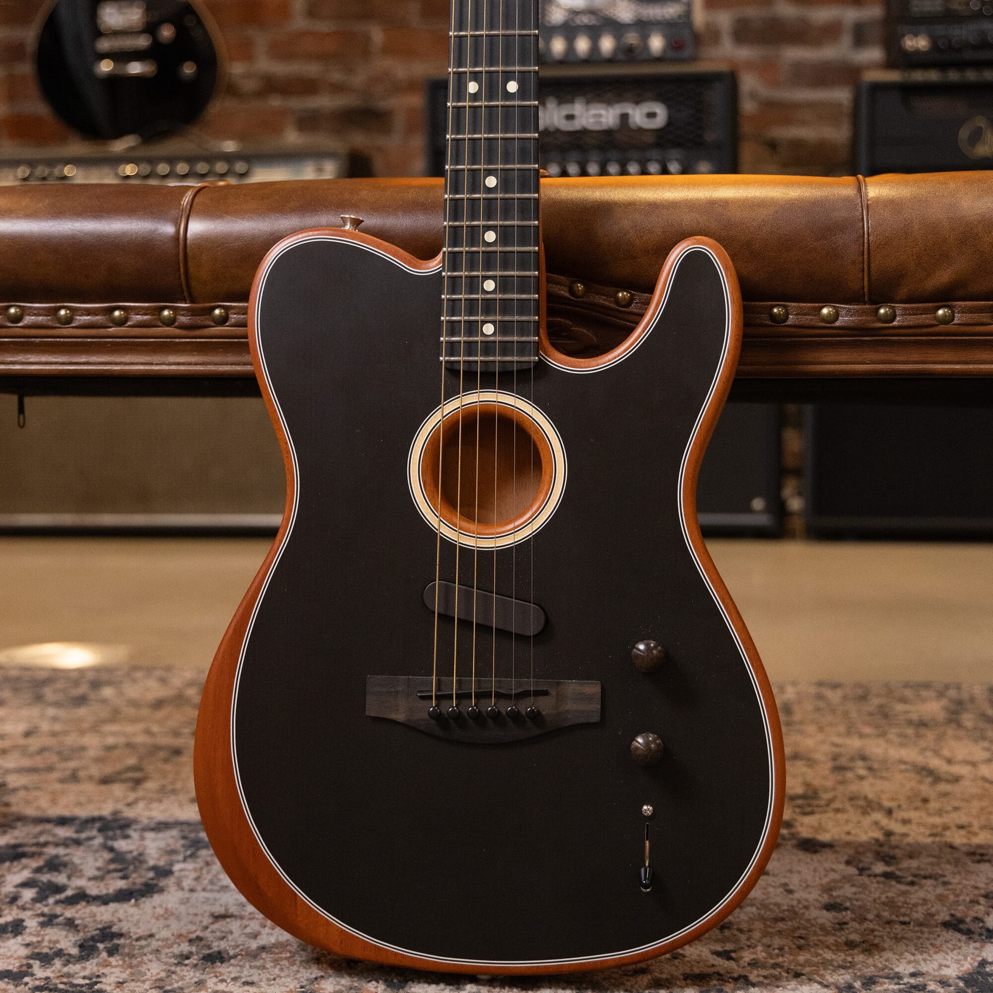 Fender American Acoustasonic Telecaster - Black (Used)