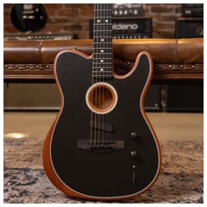 Fender American Acoustasonic Telecaster - Black (Used)