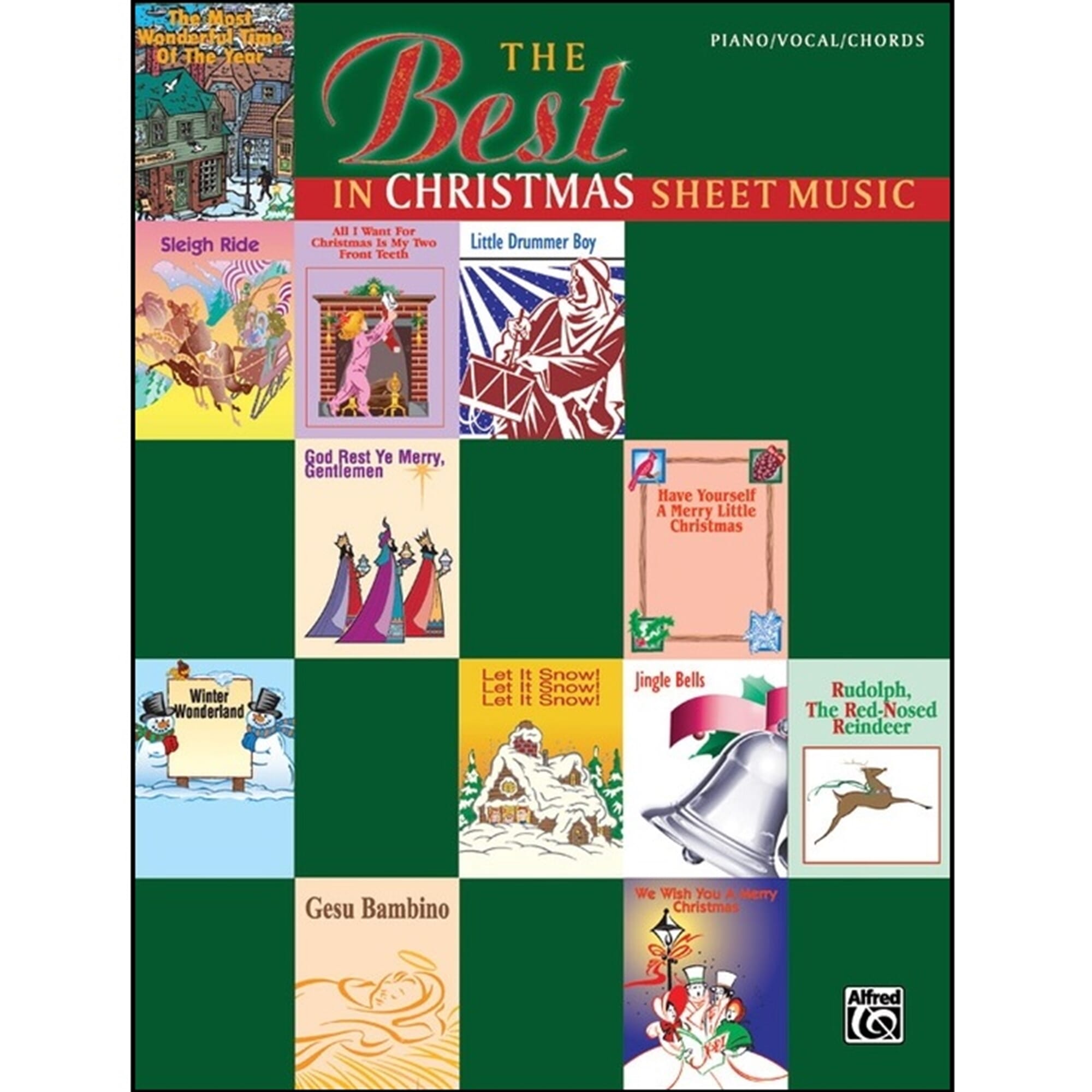The Best in Christmas Sheet Music PVC