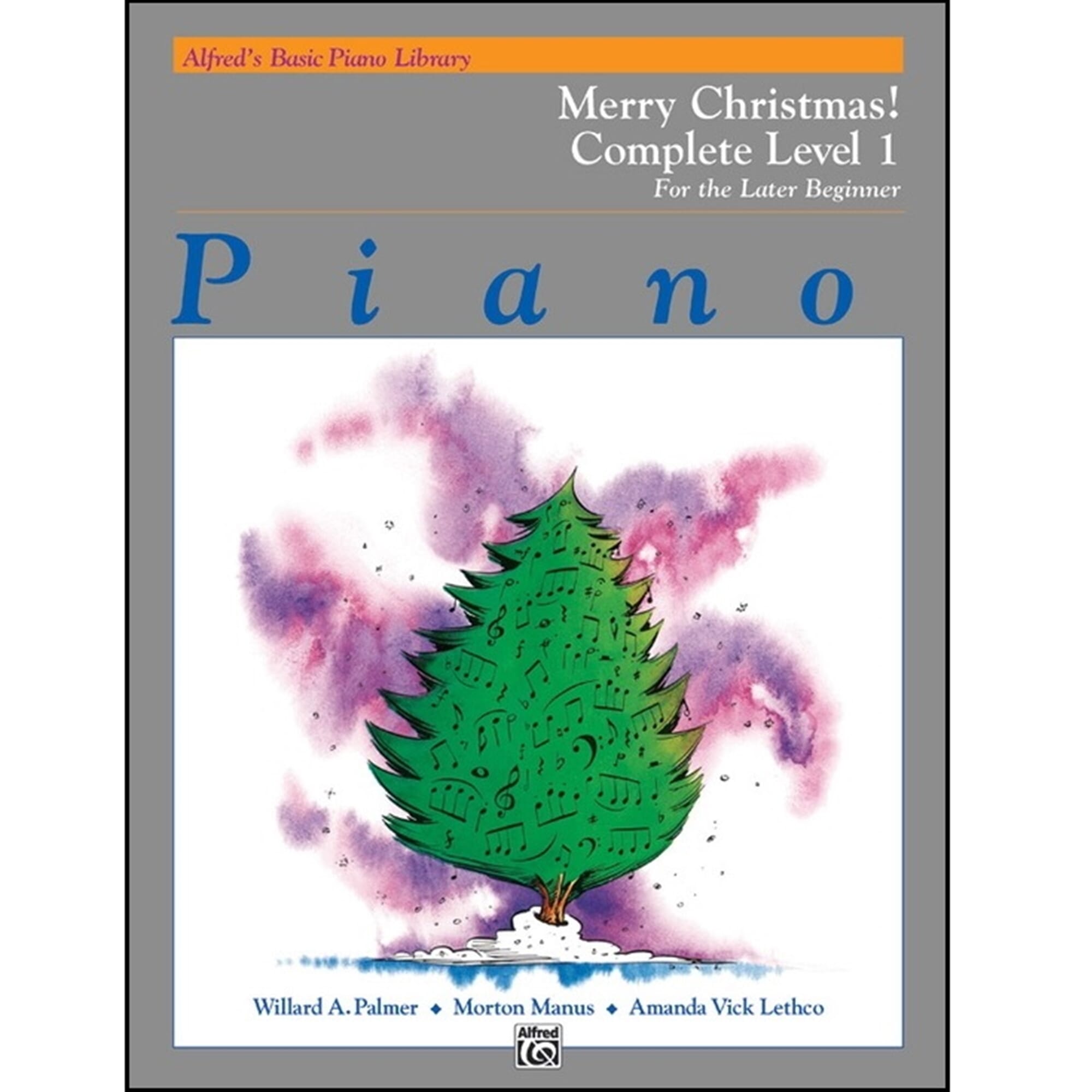 Alfred's Basic Piano Library: Merry Christmas Complete Book 1