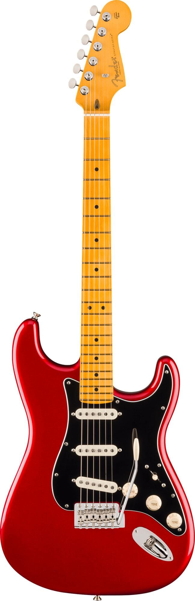 Fender Limited Edition Pro Classic Silent Stratocaster®, Maple Fingerboard, Candy Apple Red