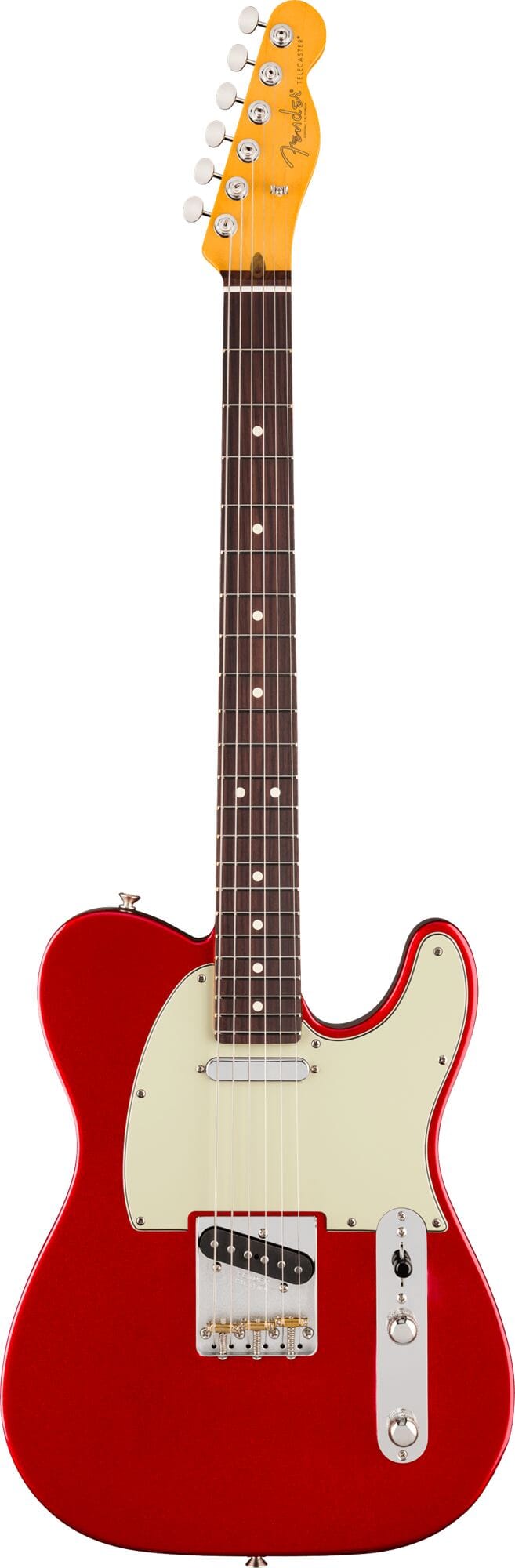 Fender Limited Edition Pro Classic Silent Telecaster®, Rosewood Fingerboard, Candy Apple Red