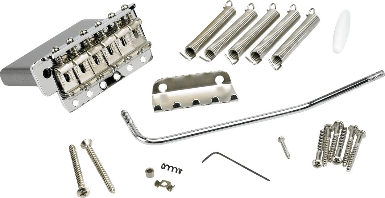 Fender 6-Saddle American Vintage Series Stratocaster Tremolo Assembly -  Chrome