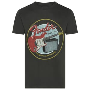 Fender® 1946 Guitars & Amplifiers T-Shirt, Vintage Black, XXL