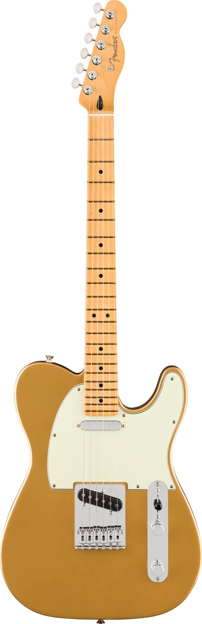 Fender 75th Anniversary Player II Telecaster®, Maple Fingerboard, Aztec Gold