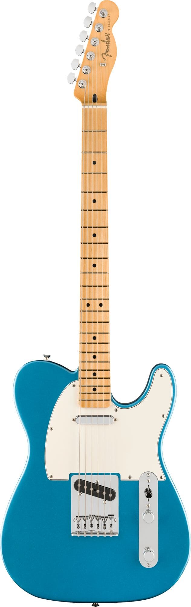 Fender 75th Anniversary Player II Baritone Telecaster®, Maple Fingerboard, Lake Placid Blue