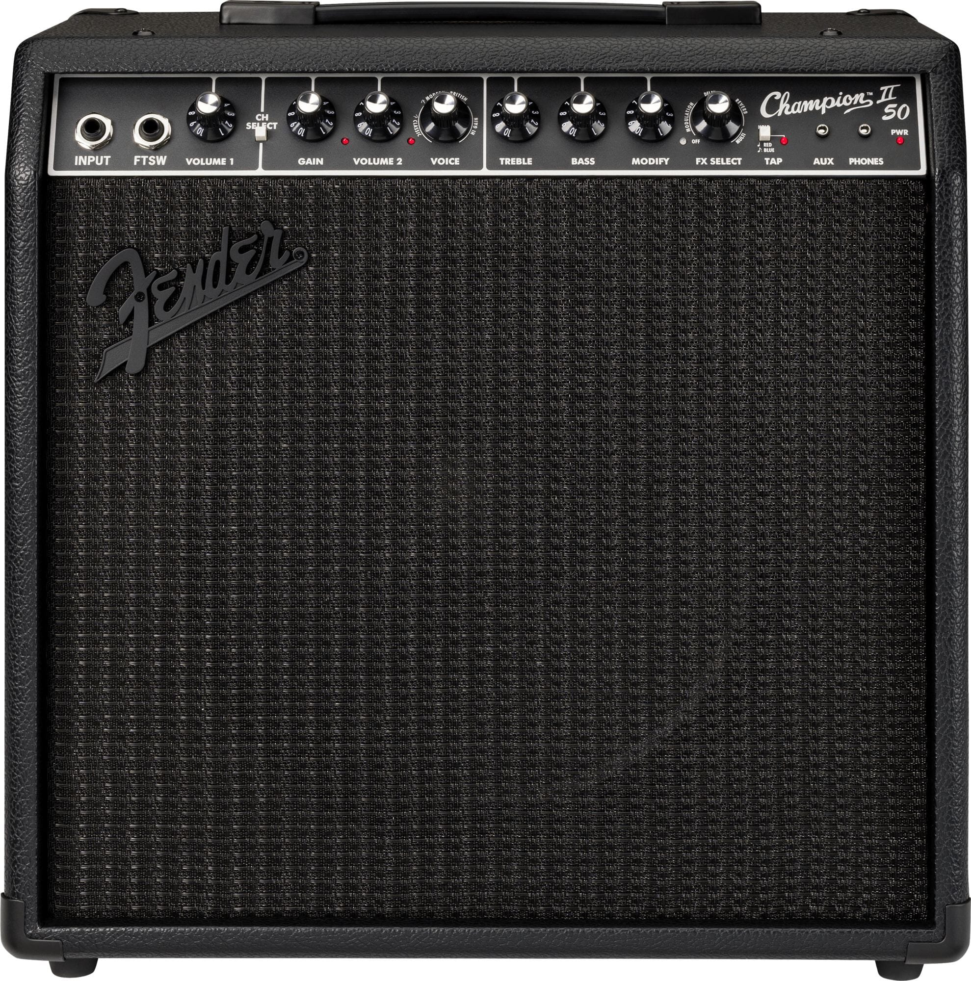 Fender Champion II 50 Blackout Guitar Amplifier
