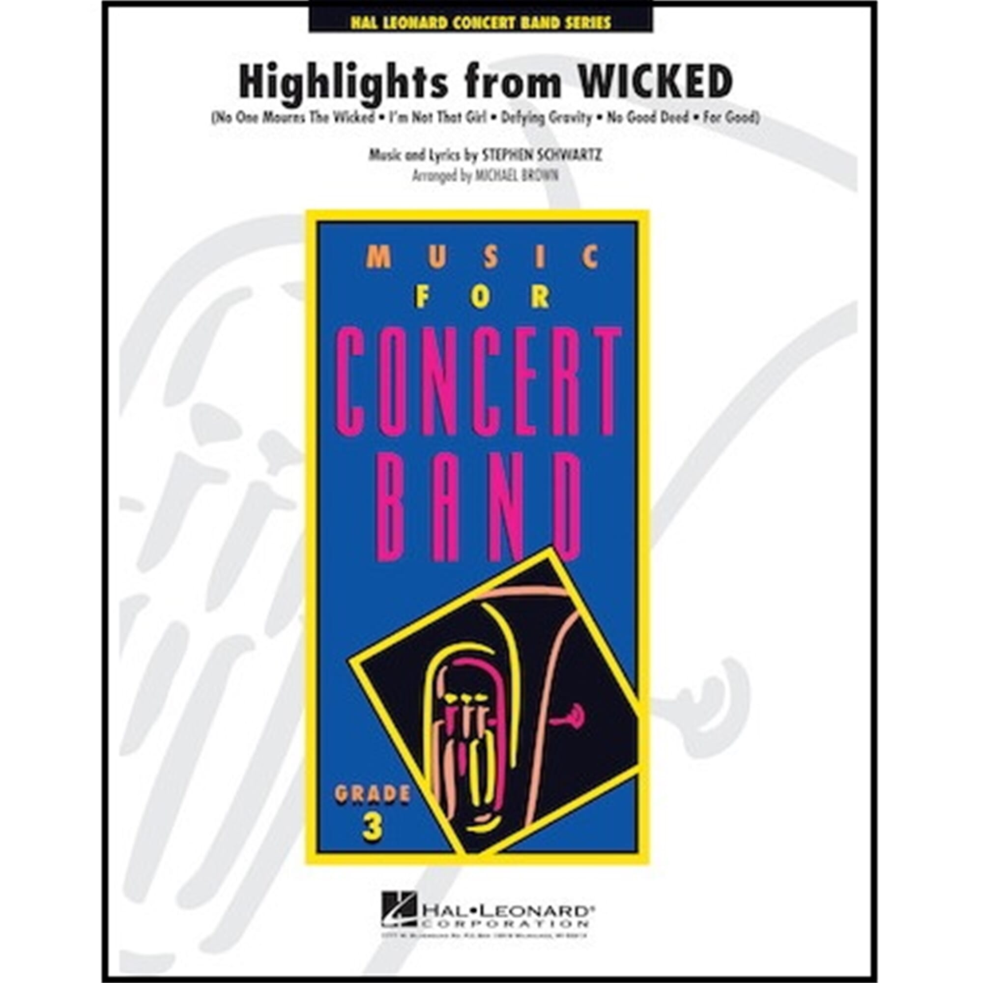 Highlights from Wicked - arr. Brown - Concert Band