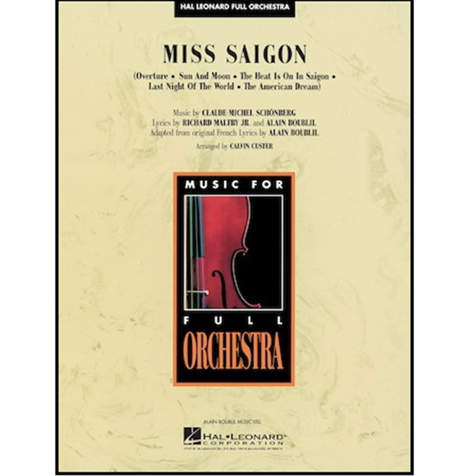 Miss Saigon - arr. Custer - Orchestra