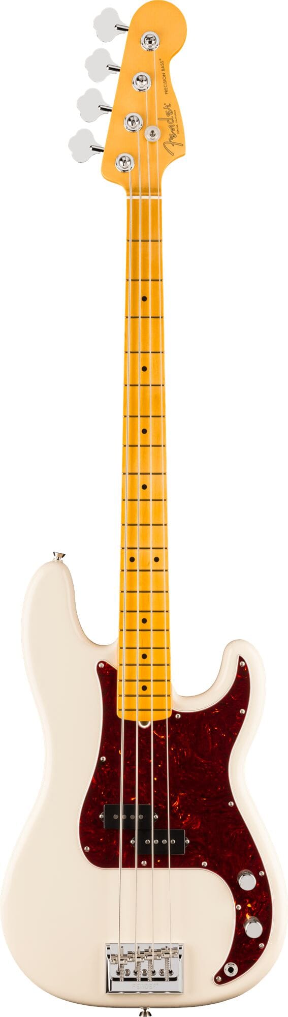 Fender American Professional Precision Bass®, Maple Fingerboard, Olympic White