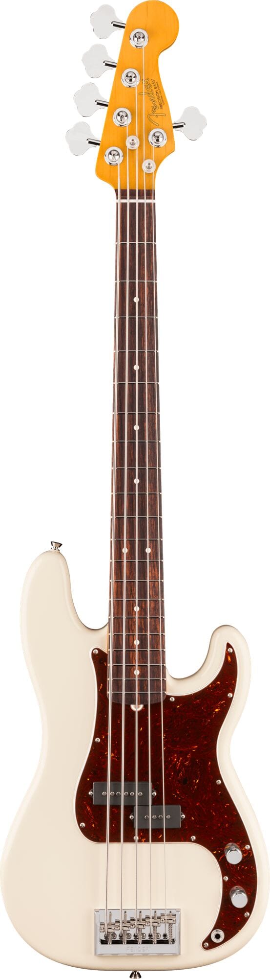 Fender American Professional Precision Bass® V, Rosewood Fingerboard, Olympic White