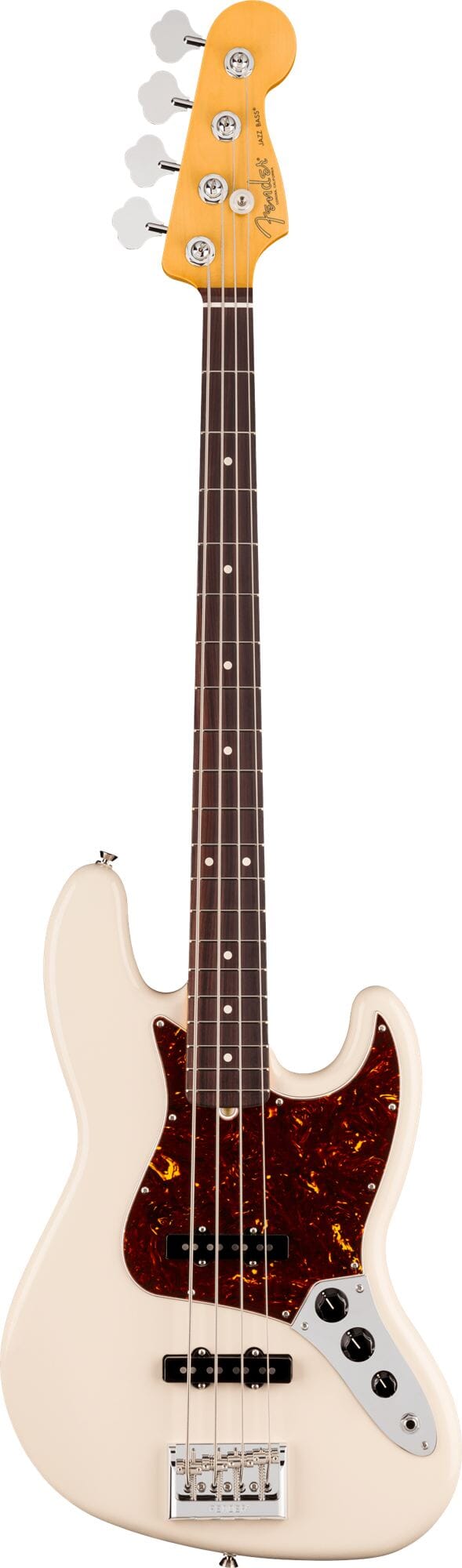 Fender American Professional Jazz Bass®, Rosewood Fingerboard, Olympic White