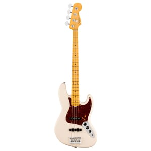 Fender American Professional Jazz Bass®, Maple Fingerboard, Olympic White