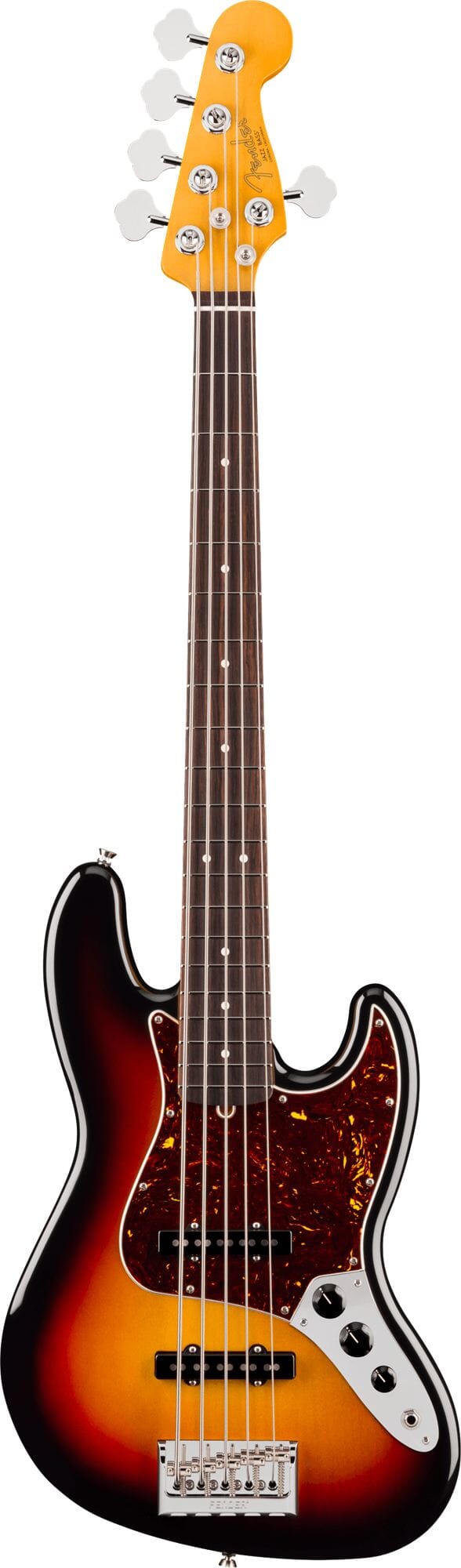 Fender American Professional Jazz Bass® V, Rosewood Fingerboard, 3-Color Sunburst