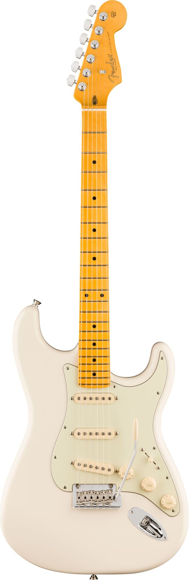 Fender American Professional Stratocaster®, Maple Fingerboard, Olympic White