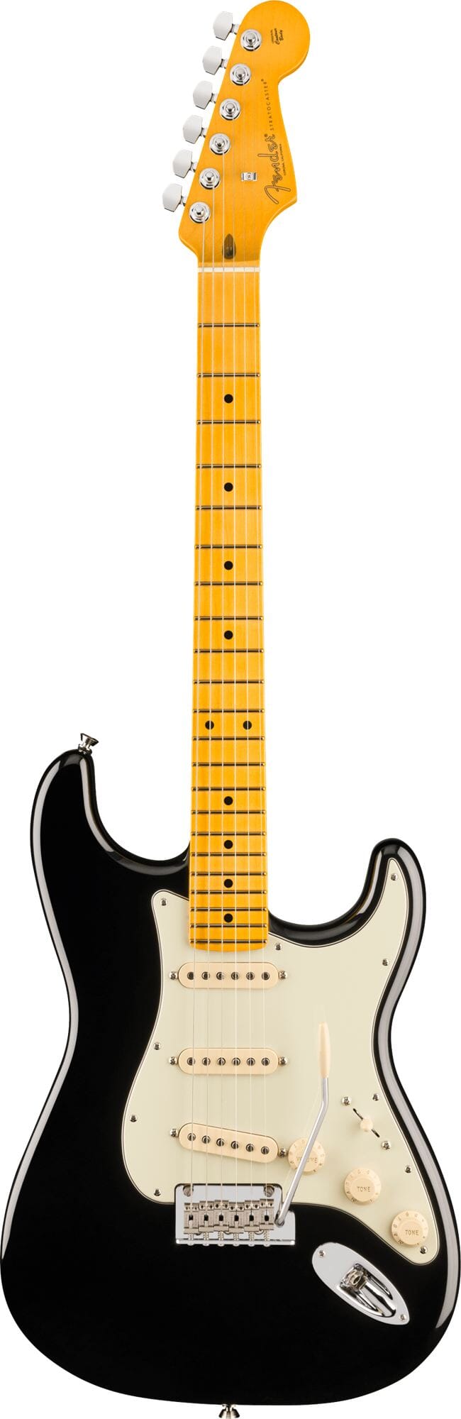 Fender American Professional Stratocaster®, Maple Fingerboard, Black