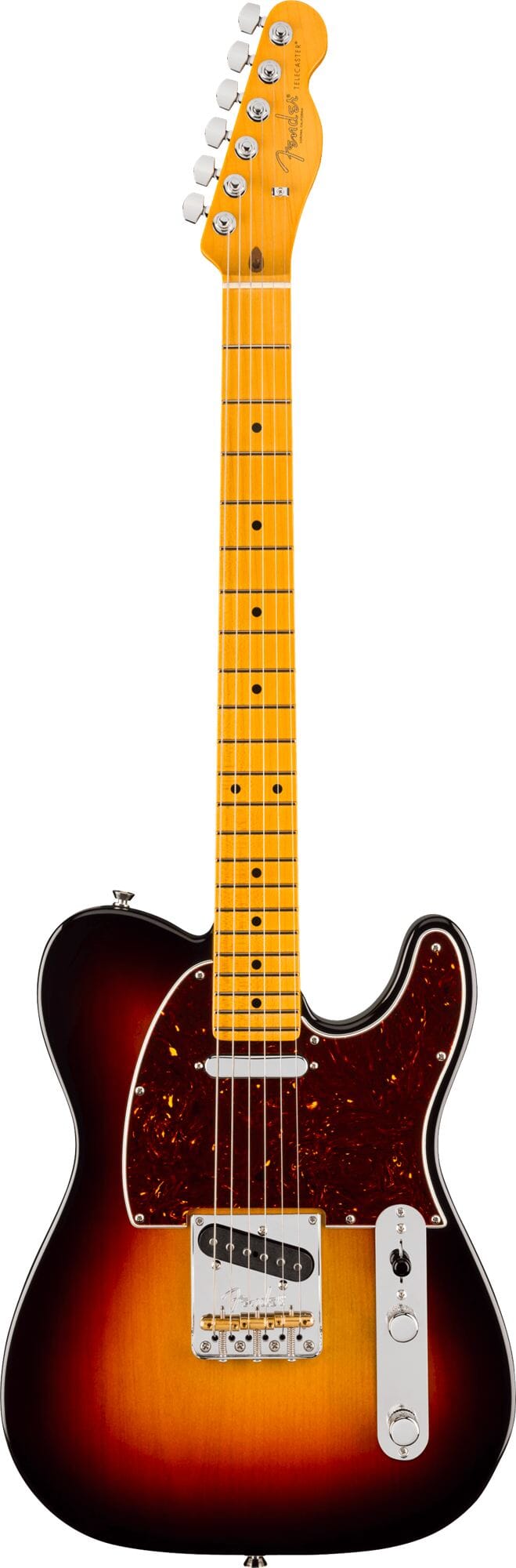 Fender American Professional Telecaster®, Maple Fingerboard, 3-Color Sunburst