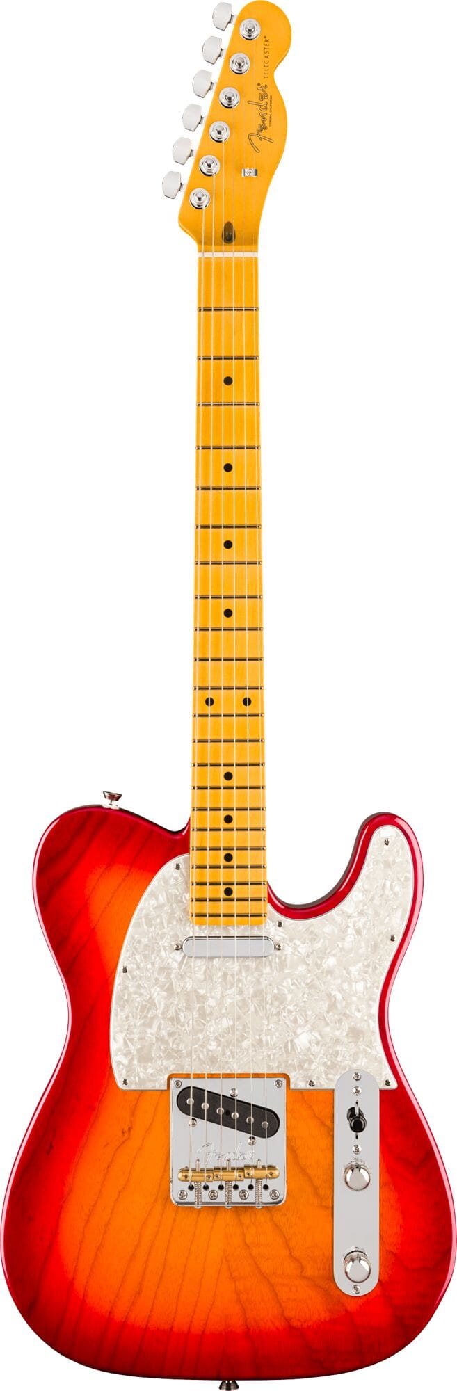 Fender American Professional Telecaster®, Maple Fingerboard, Aged Cherry Burst