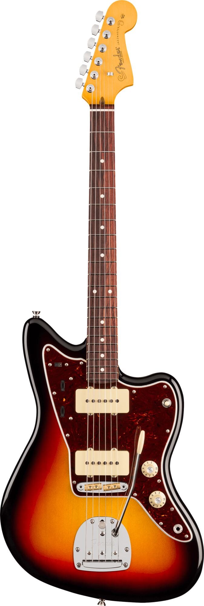 Fender American Professional Jazzmaster®, Rosewood Fingerboard, 3-Color Sunburst