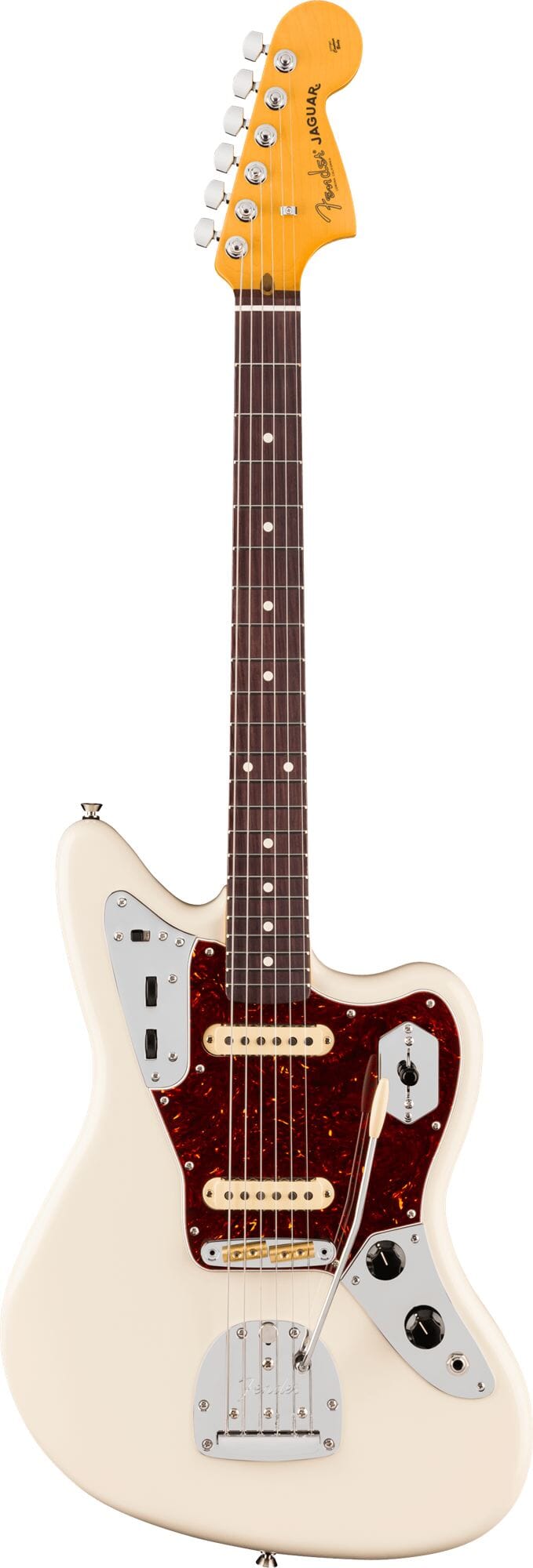 Fender American Professional Jaguar®, Rosewood Fingerboard, Olympic White