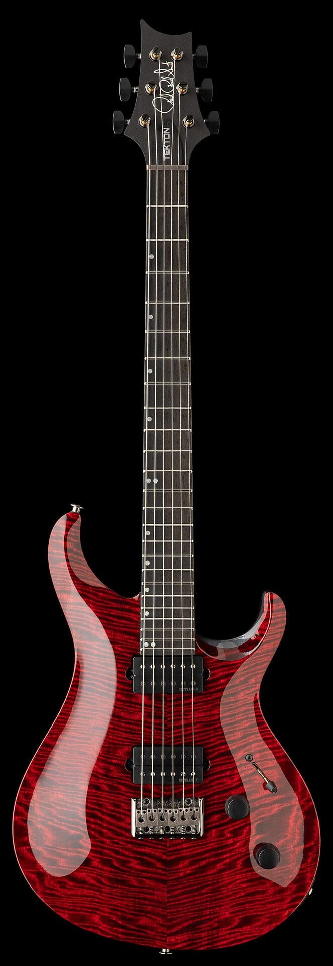 PRS Tekton - Bloodstone Red (black satin neck)
