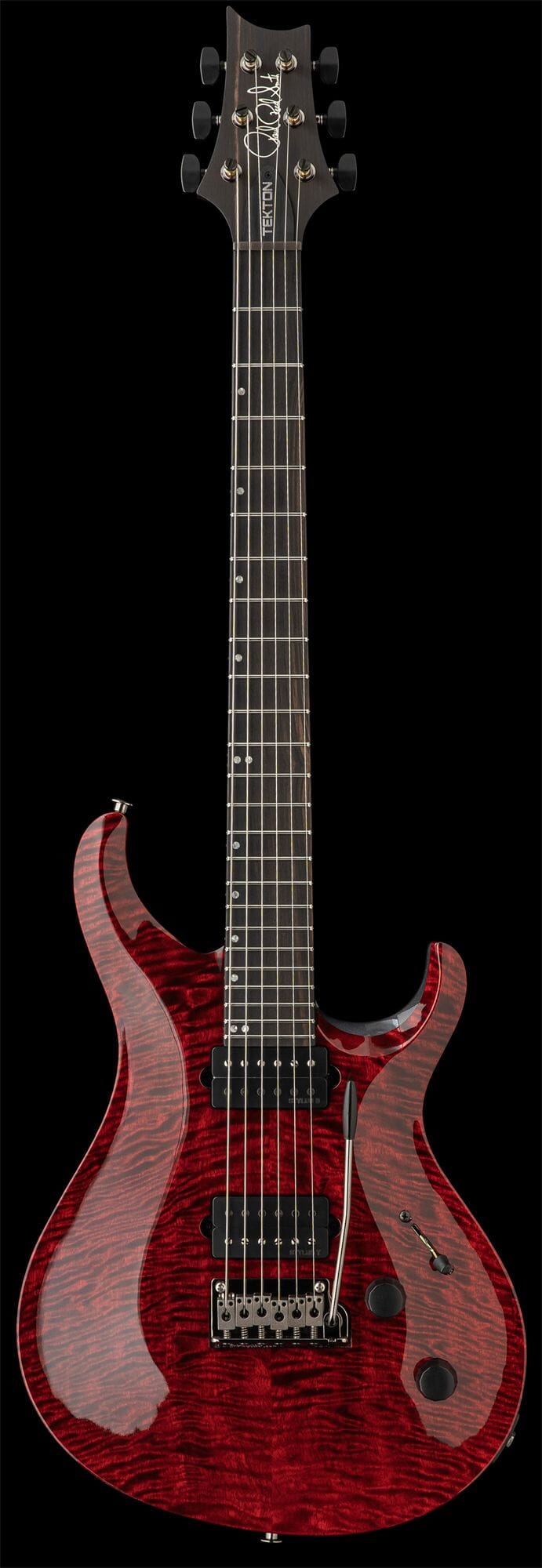 PRS Tekton T - Bloodstone Red (black satin neck)