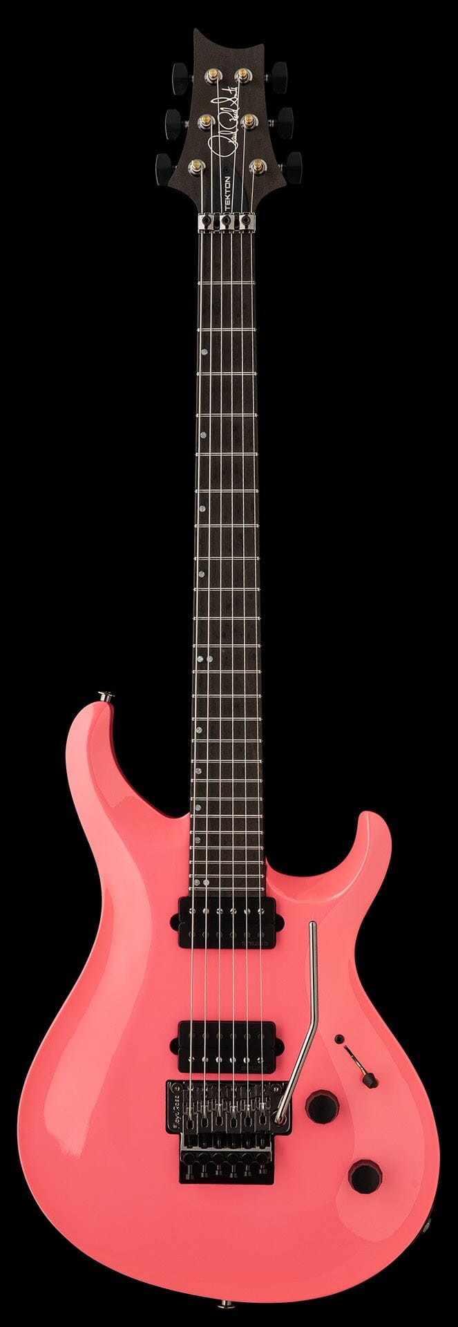 PRS Tekton Floyd - Hot Pink (black satin neck)
