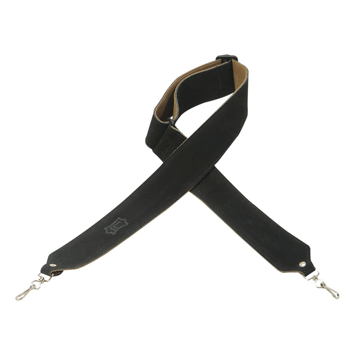 Hand-Brushed Suede Banjo Strap