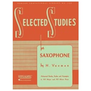 Rubank Selected Studies Saxophone