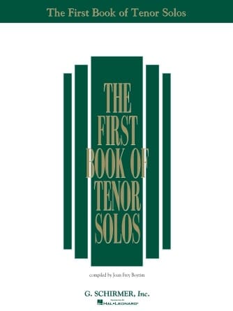 First Book Tenor Solos Tenor