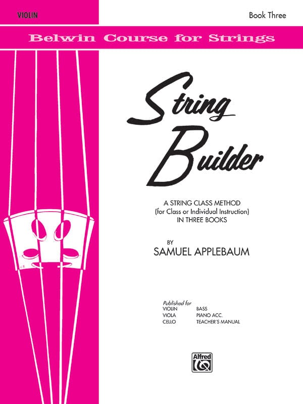 String Builder Book 3 - Violin