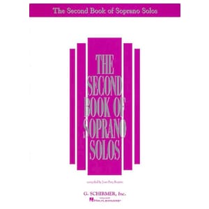 Second Book Of Soprano Solos
