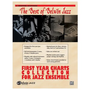 Best Belwin Jazz First Year Charts Bari
