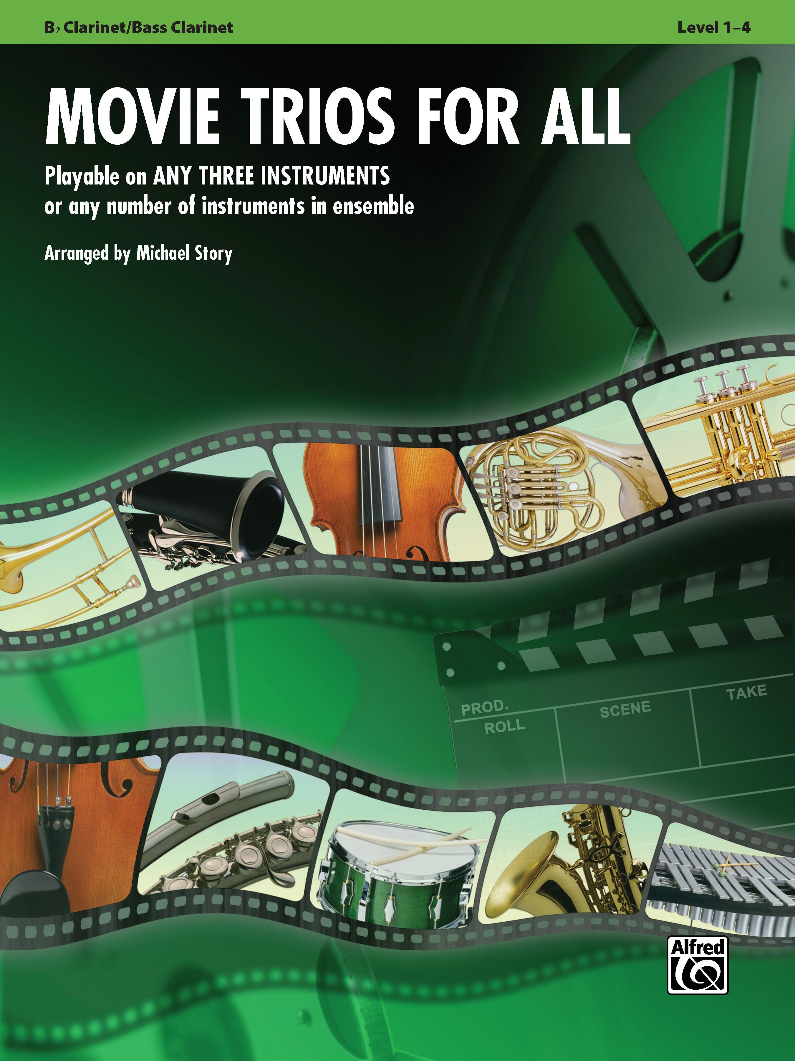 Movie Trios for All - Clarinet/Bass Clarinet