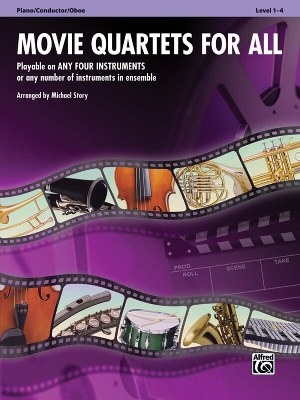 Movie Quartets for All Piano / Conductor / Oboe