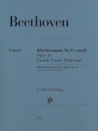 Beethoven Piano Sonata No. 8 in C minor Op. 13 Sonata Pathétique