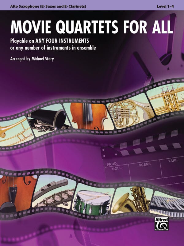 Movie Quartets for All Saxophone