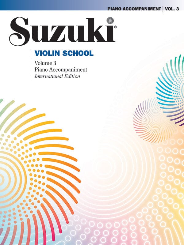 Suzuki Violin School Vol. 3 Piano Acc.