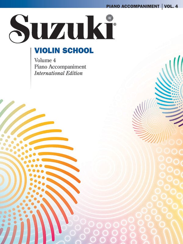 Suzuki Violin School Vol. 4 Piano Acc.